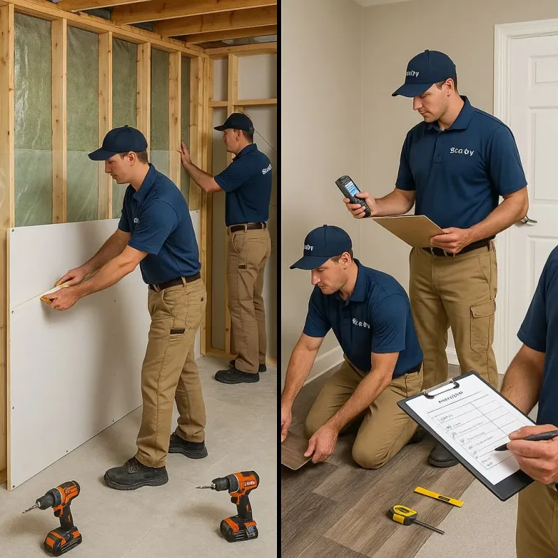Repairs and Reconstruction process in Sandy Valley, NV